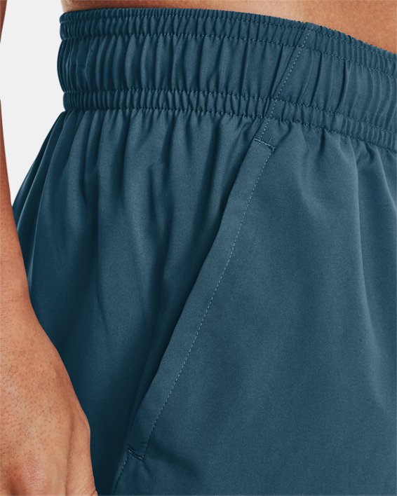 Men's UA Tech™ Woven Graphic Shorts in Blue image number 3